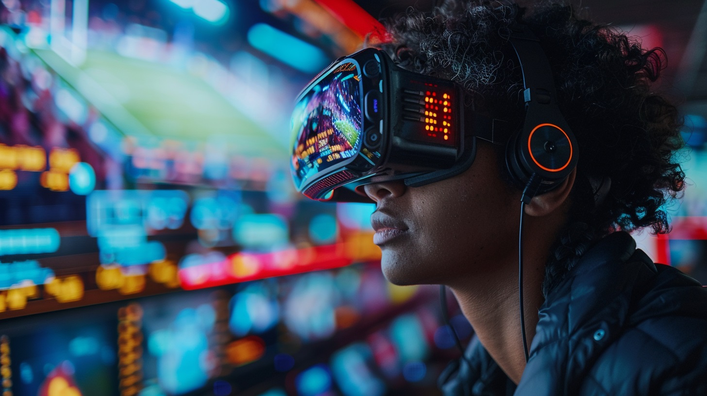 Virtual reality in sports betting